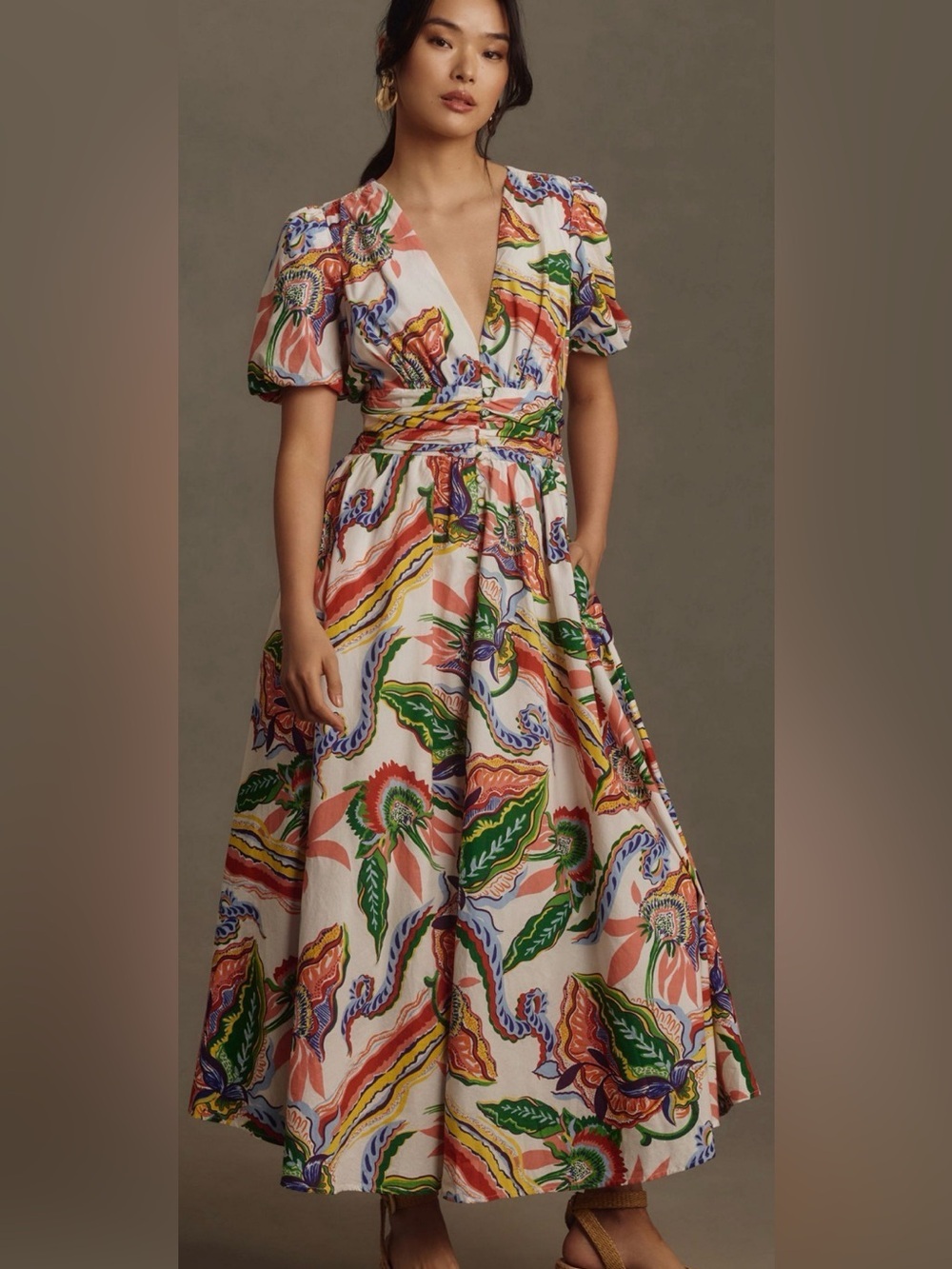 Anthropologie The Katarina Button down Dress Size MP